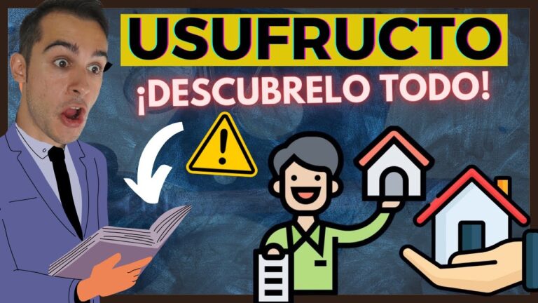 que significa ser usufructuario de una vivienda