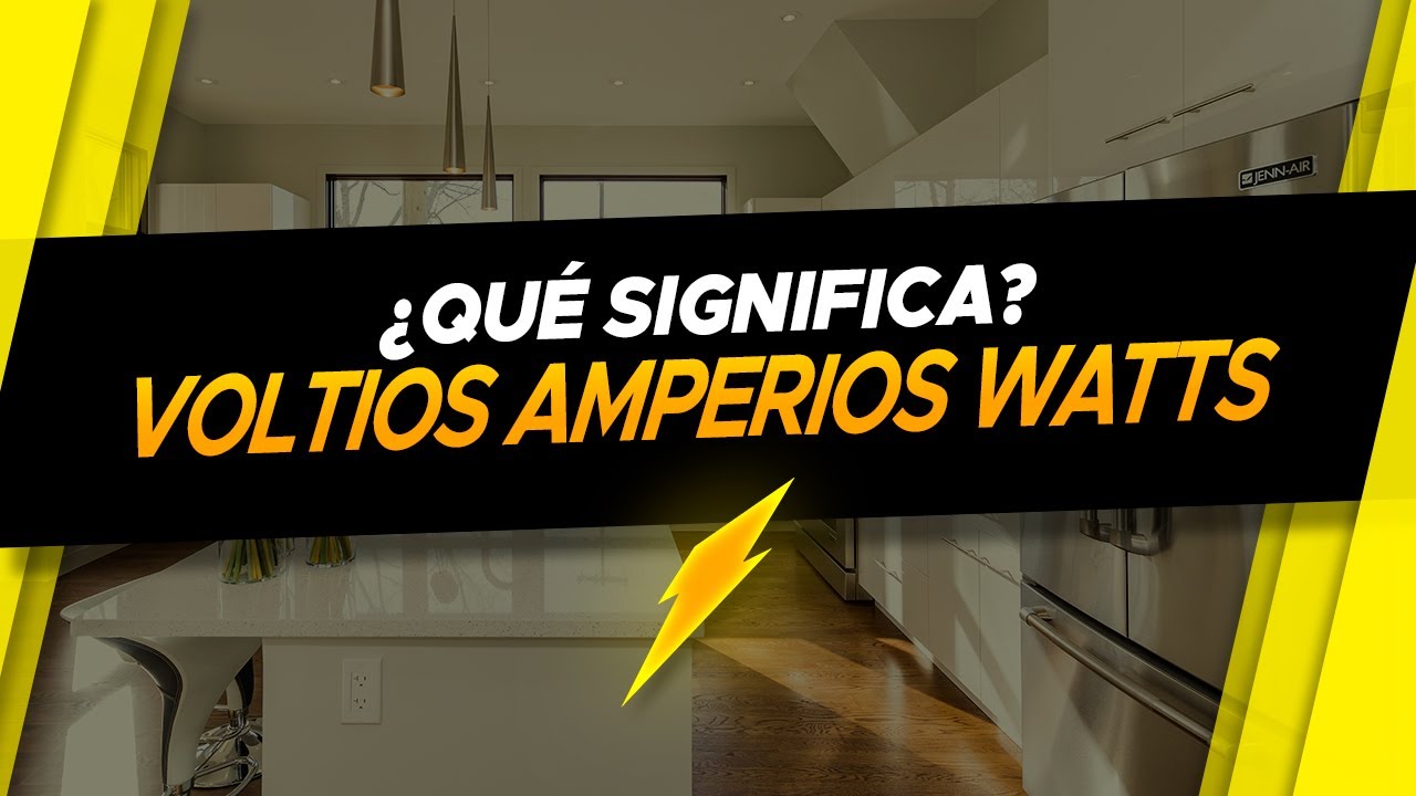 que significan los watts en un electrodoméstico