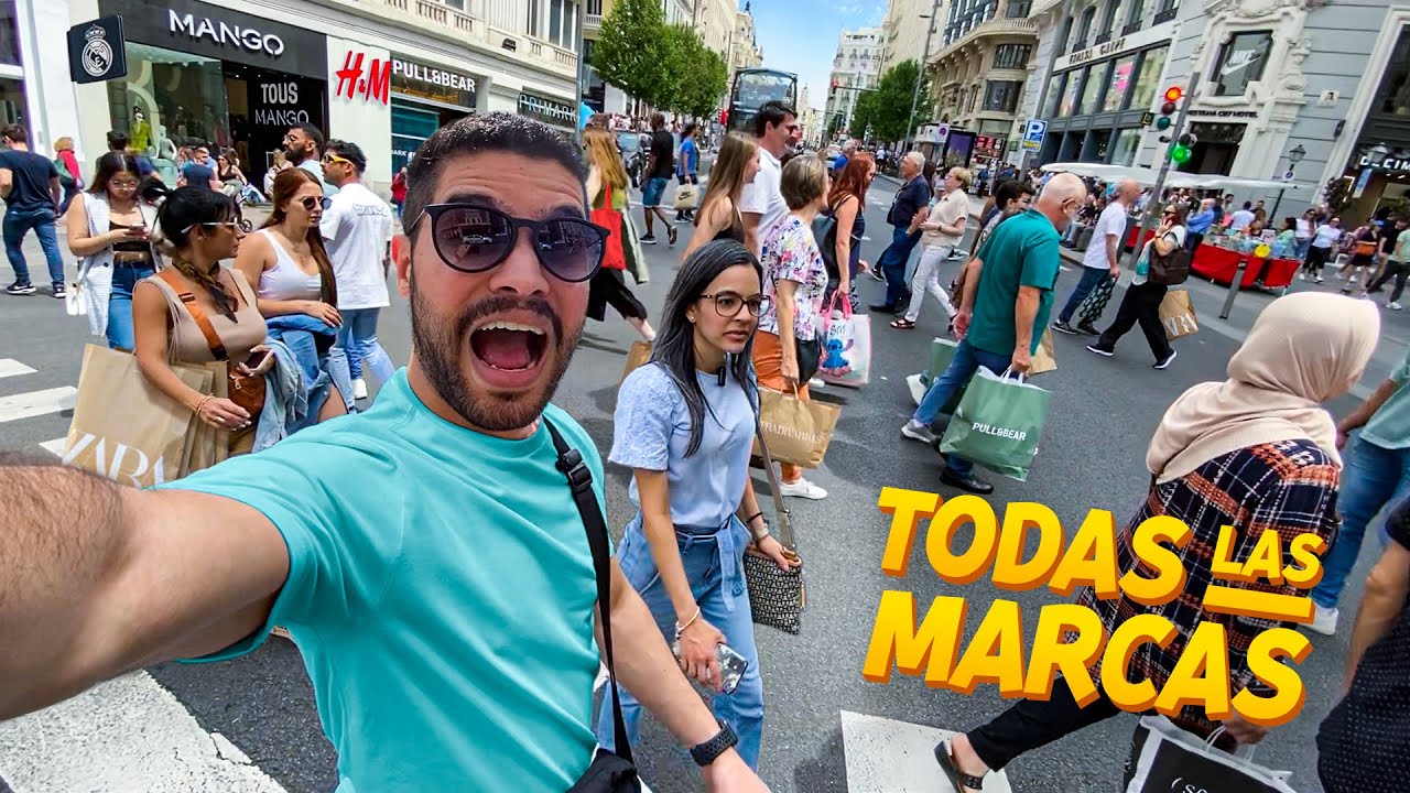 que tiendas hay en gran via madrid