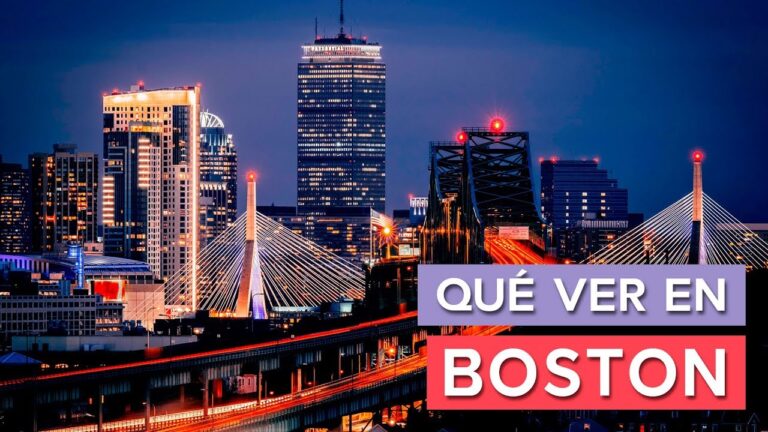 que ver en boston y alrededores