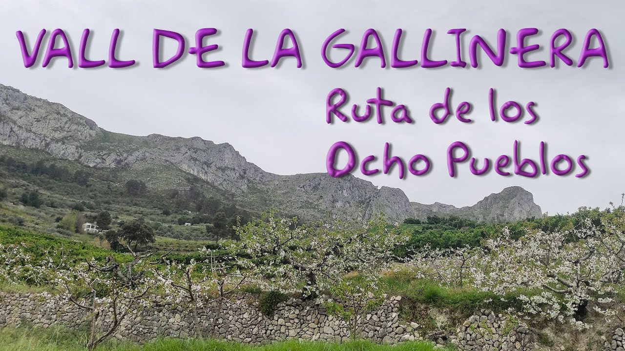 que ver en el valle de la gallinera