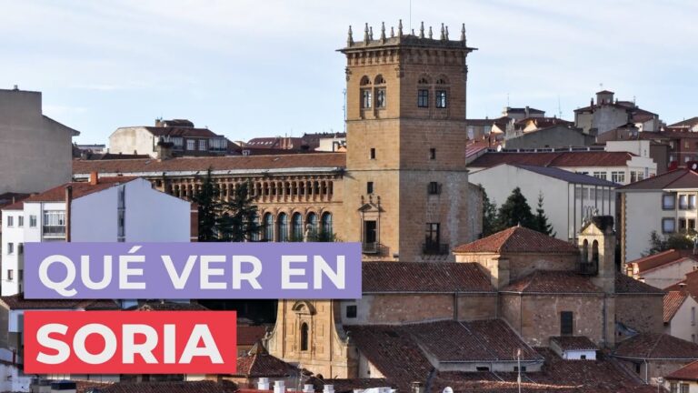 que ver en soria capital y alrededores