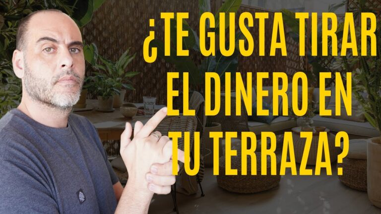 sin gastar como decorar una terraza con poco dinero