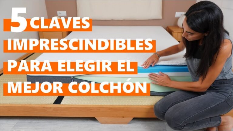 tipos de colchones y como elegir