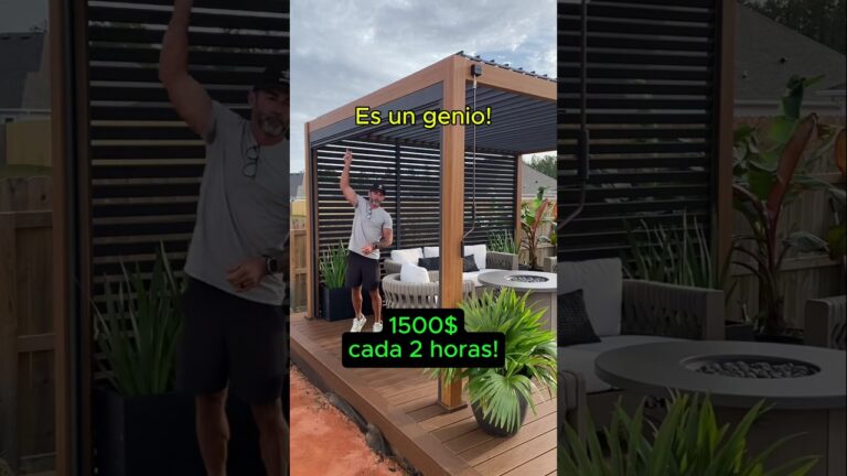una pérgola cuenta como superficie construida