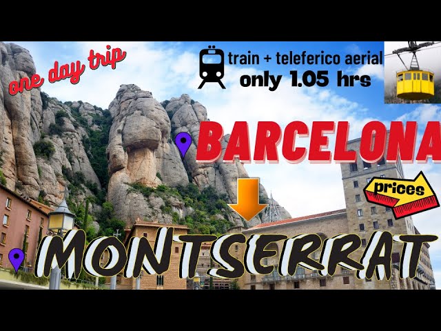 virgen de montserrat barcelona como llegar